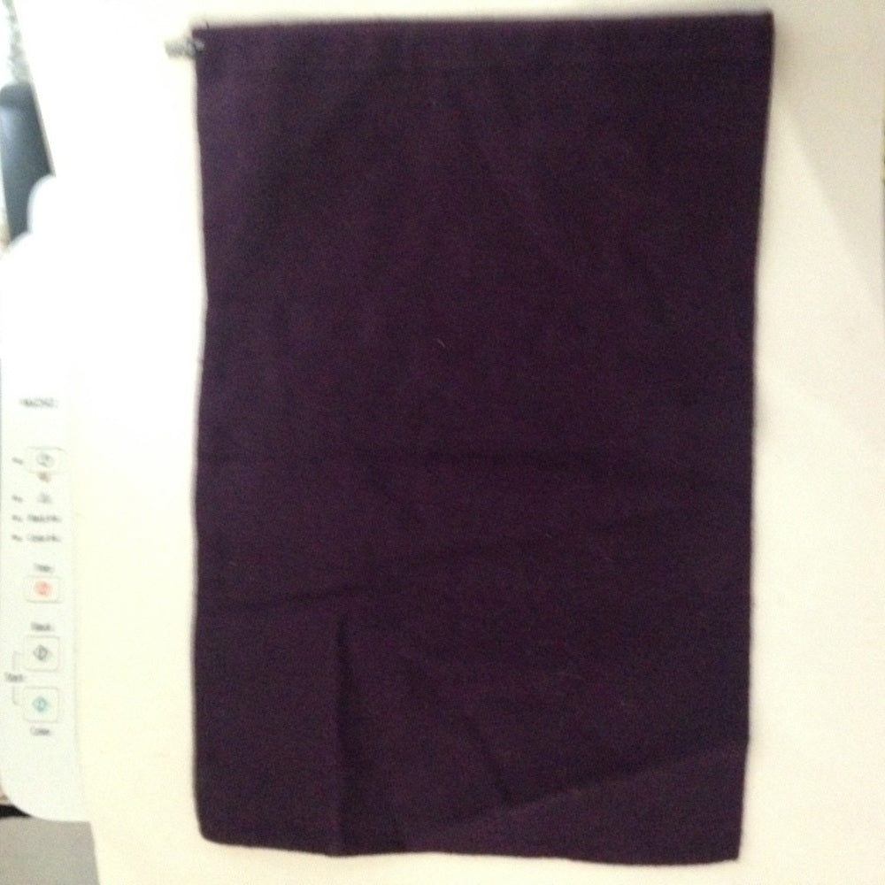Jimmy Choo Dark Purple Dust Bag 14in x 9 in