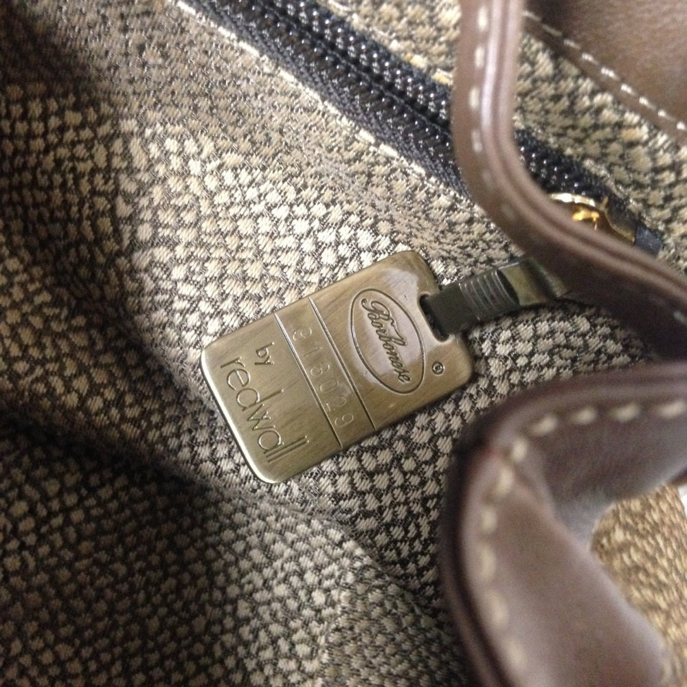 Redwall Borbonese Quail Suede Handbag 8in x 6in sq