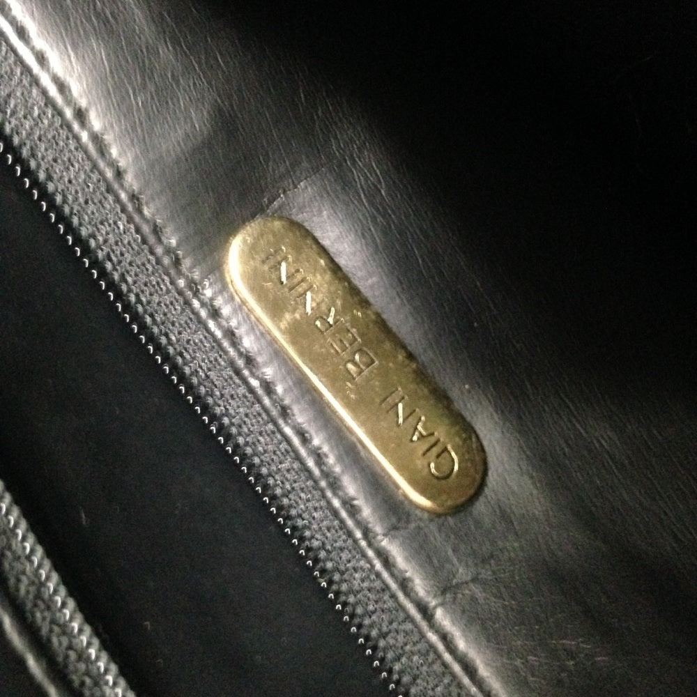 Gianni Bernini, Dark Blue Genuine Snakeskin Purse
