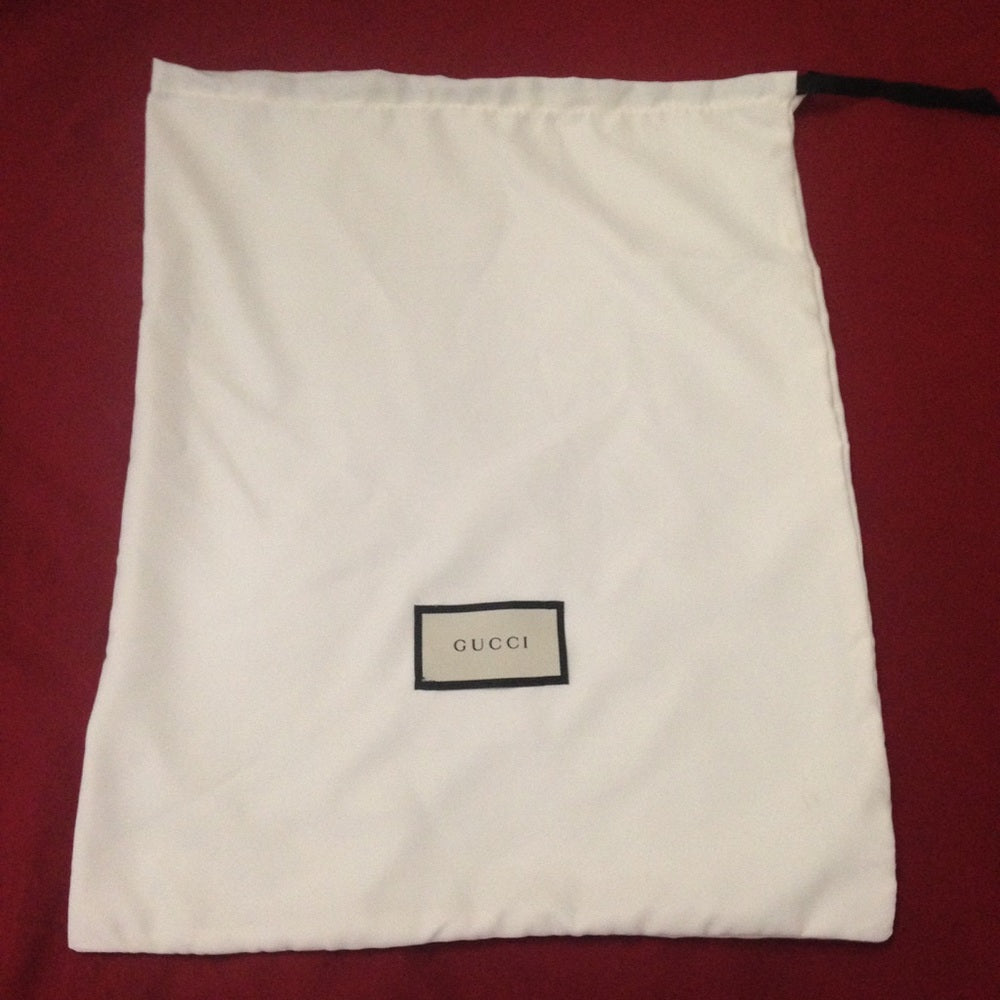 Gucci Medium Size White Dust Bag 17.5in x 14in