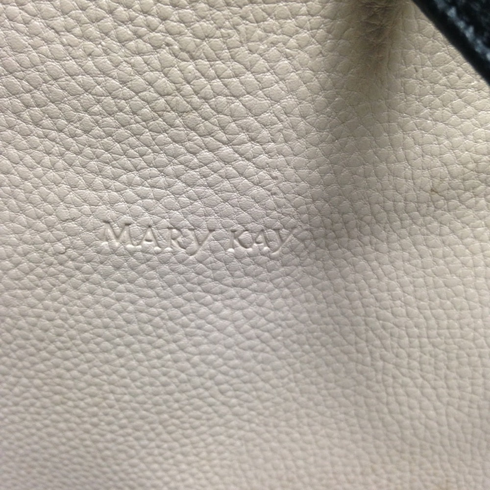 Mary Kay Pink and Black Faux Leather Tote