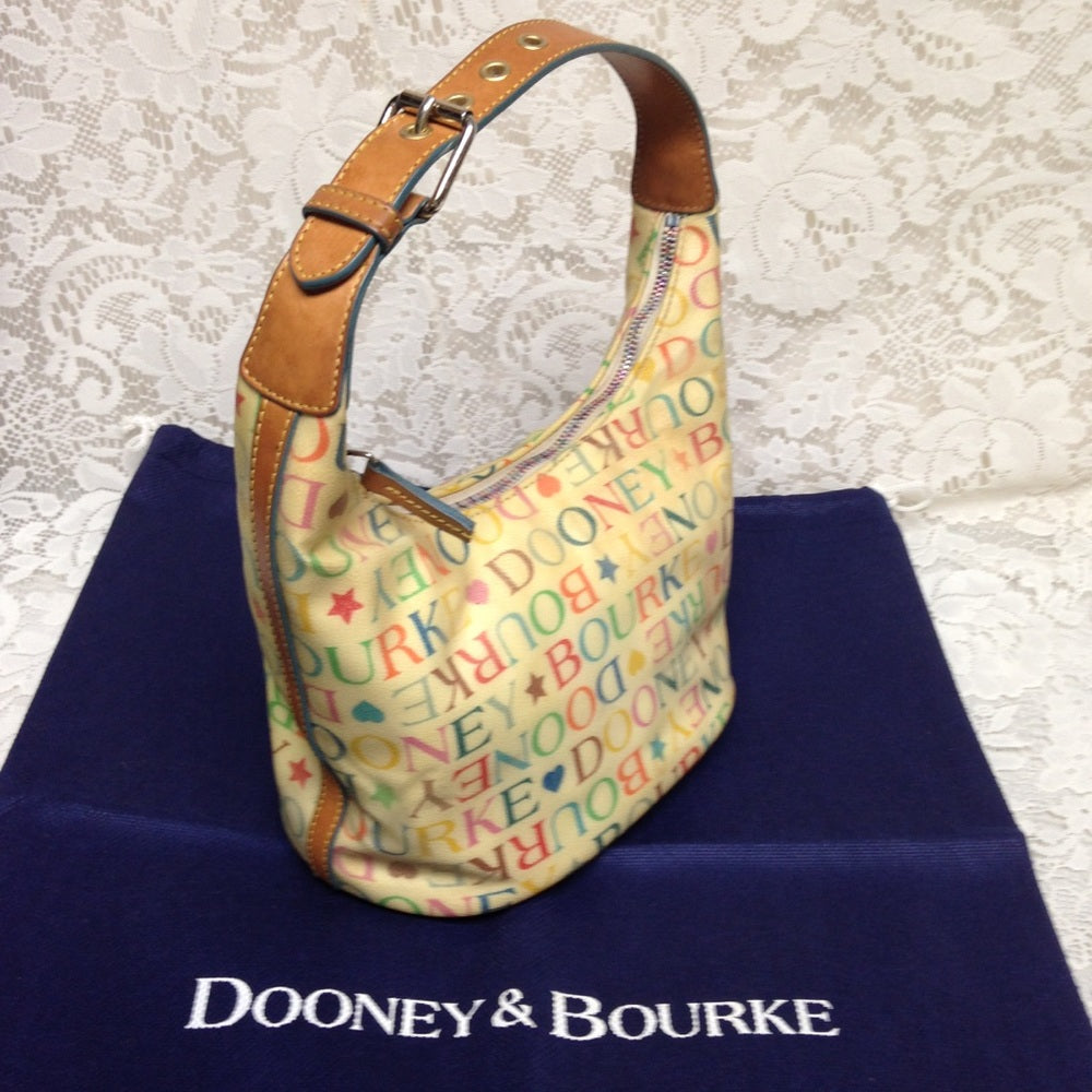 Colorful Dooney & Bourke Handbag 8in x 6in