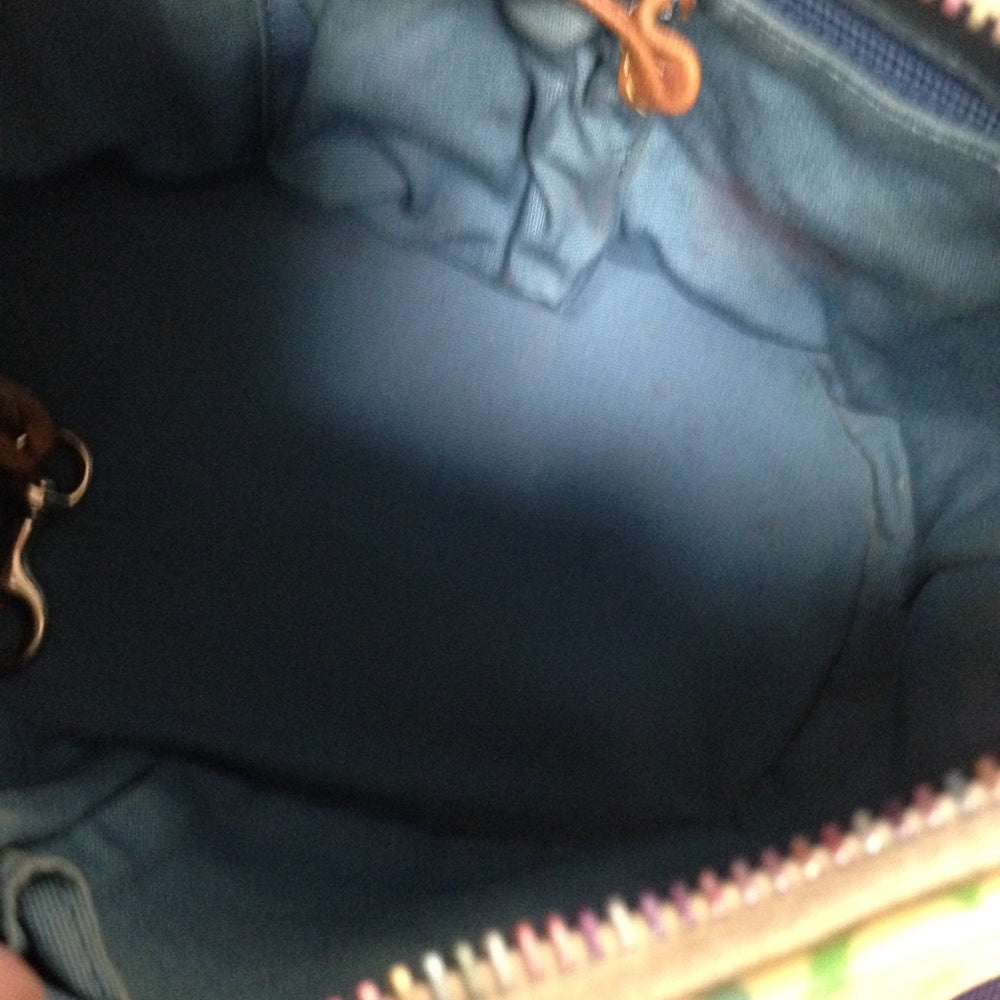 Colorful Dooney & Bourke Handbag 8in x 6in