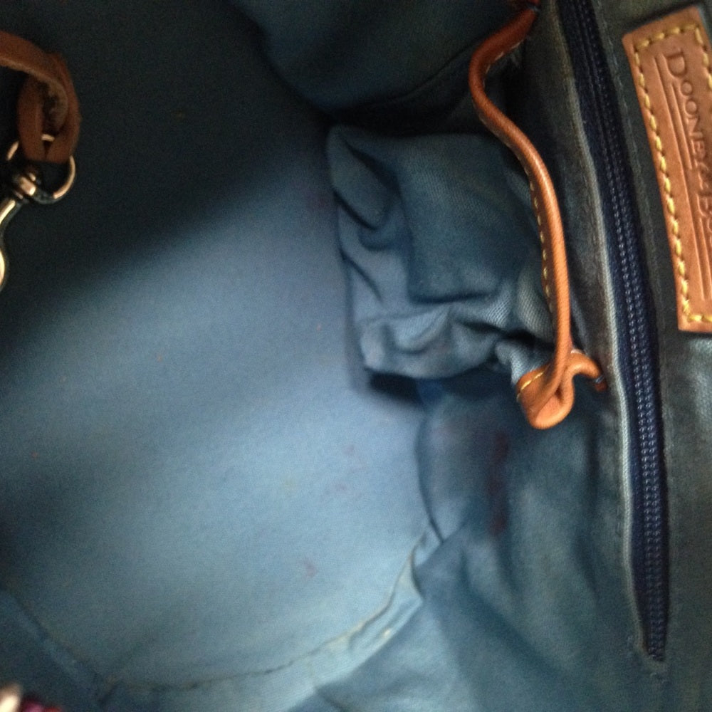 Colorful Dooney & Bourke Handbag 8in x 6in