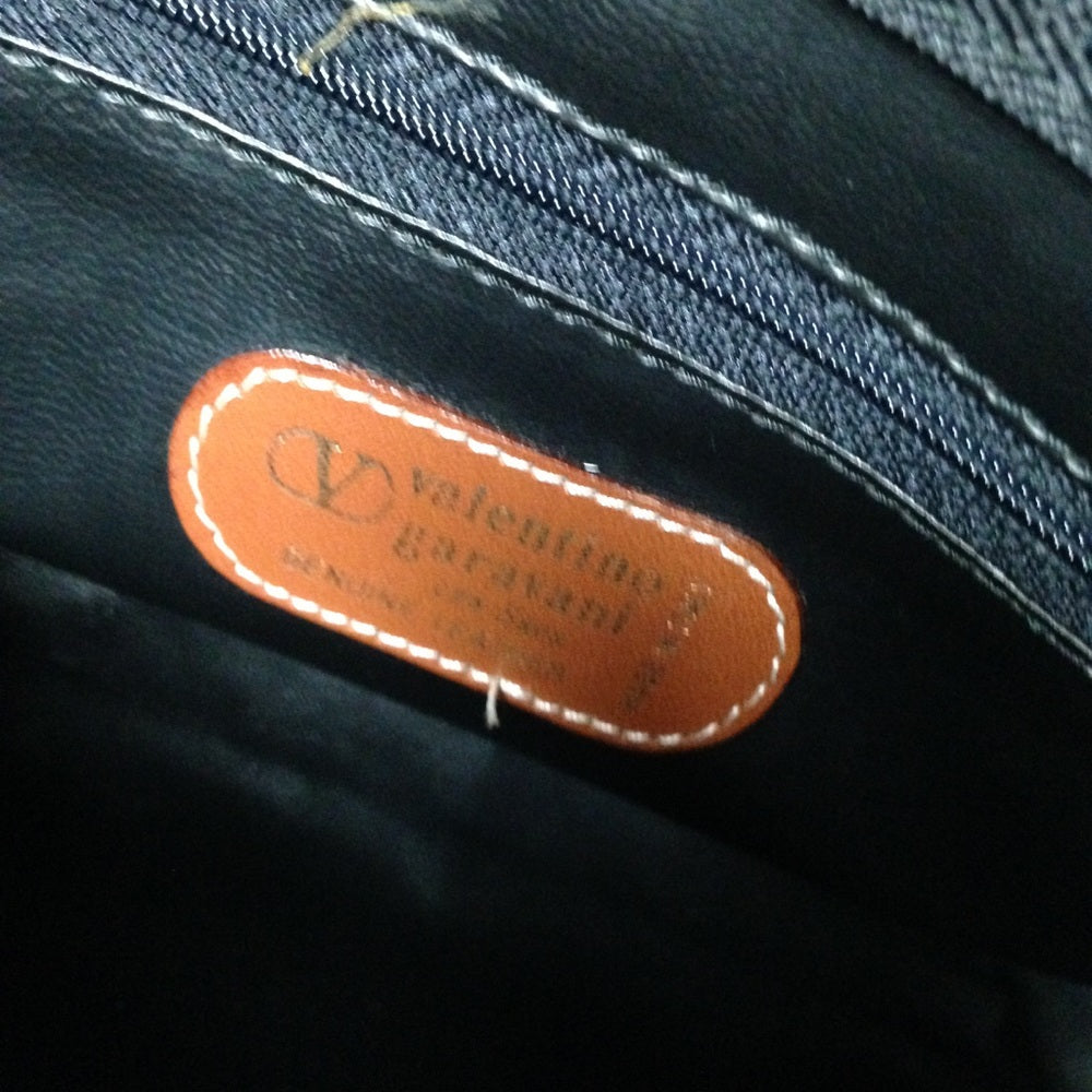 Valentino Garavani Black Leather Mens Clutch