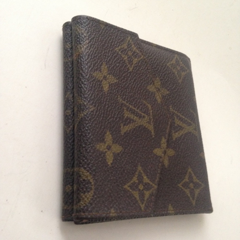 Louis Vuitton, Brown Mono, Unisex Compact Wallet