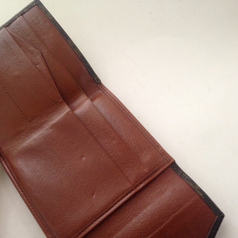 Louis Vuitton, Brown Mono, Unisex Compact Wallet
