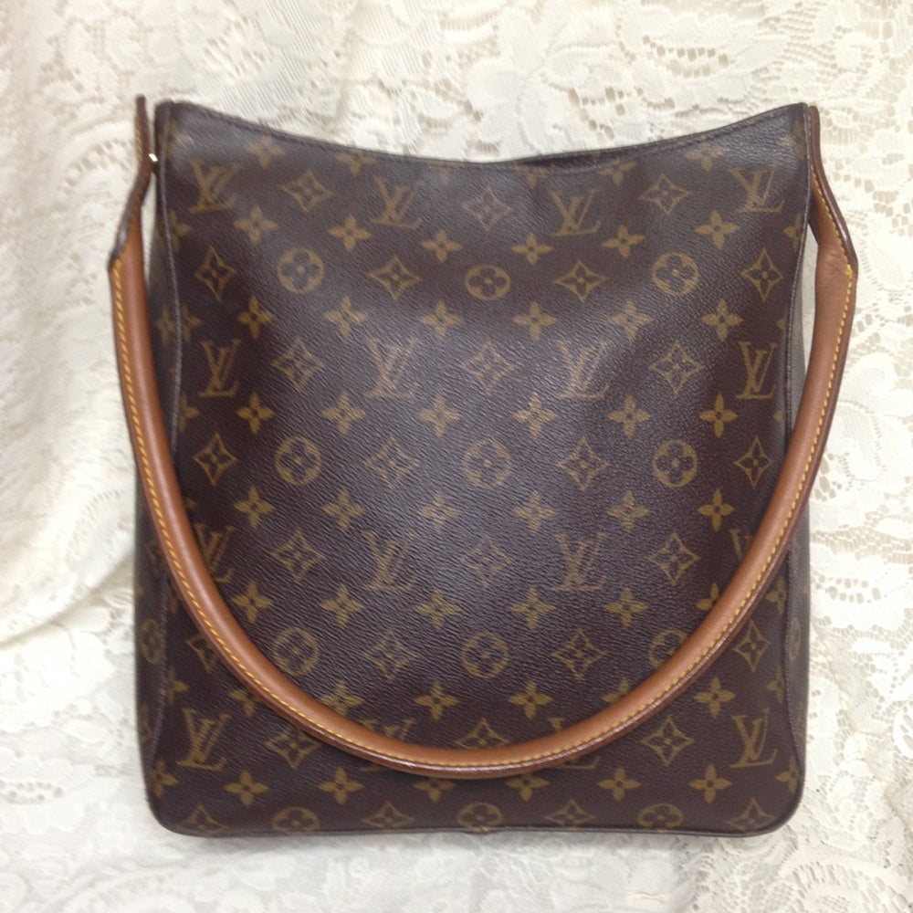 Louis Vuitton Brown Mono Canvas Shoulder Bag