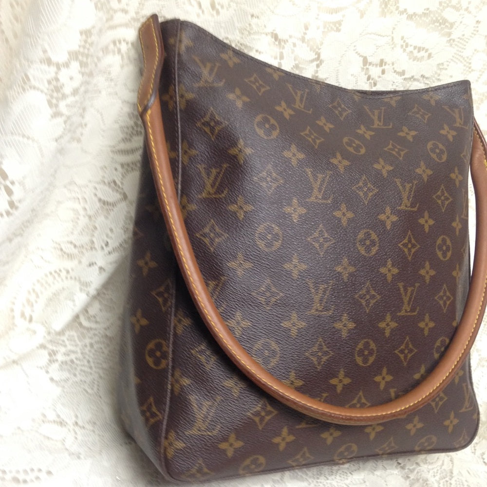Louis Vuitton Brown Mono Canvas Shoulder Bag
