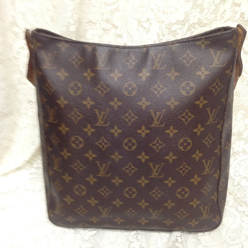 Louis Vuitton Brown Mono Canvas Shoulder Bag