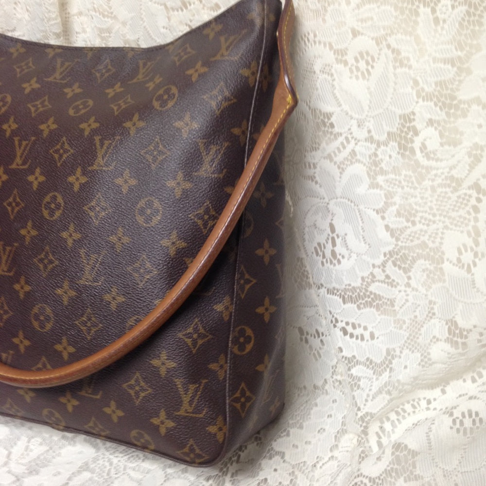 Louis Vuitton Brown Mono Canvas Shoulder Bag