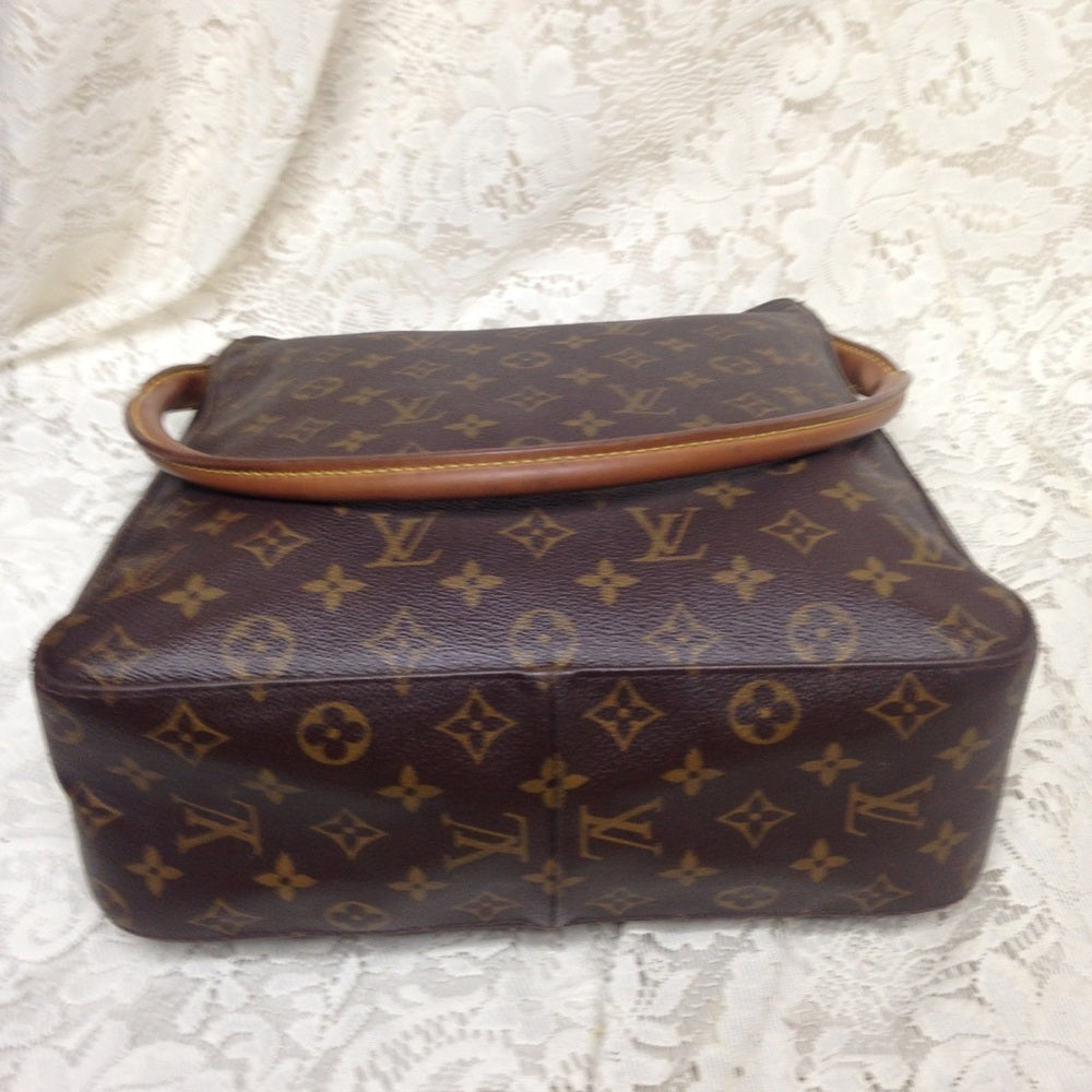 Louis Vuitton Brown Mono Canvas Shoulder Bag