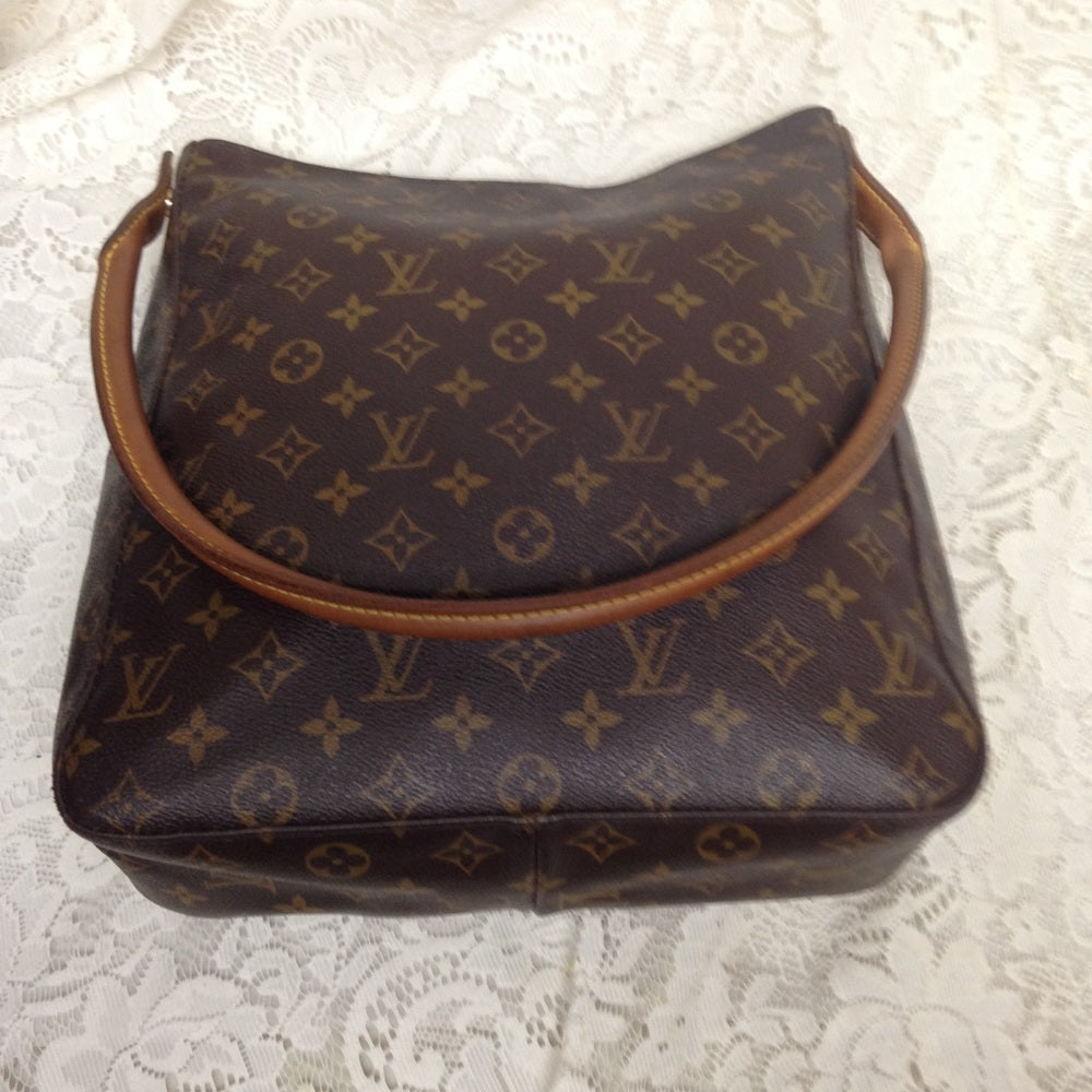 Louis Vuitton Brown Mono Canvas Shoulder Bag