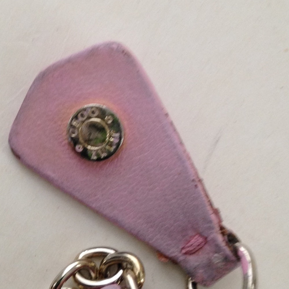 Jimmy Choo Pink Leather-Silver Star Coin-key Walle