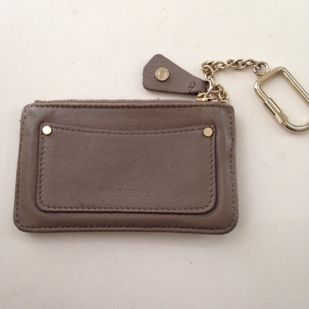 Jimmy Choo BrownLeather-Silver Star Coin-Key Walle