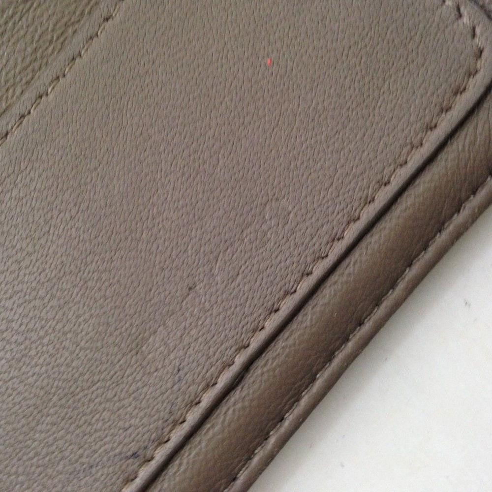 Jimmy Choo BrownLeather-Silver Star Coin-Key Walle