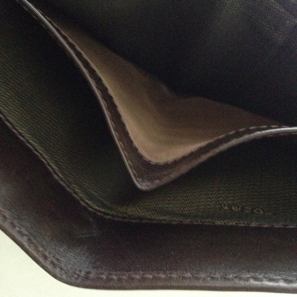 Fendi Italy, Zucca Pattern Compact Bifold Wallet