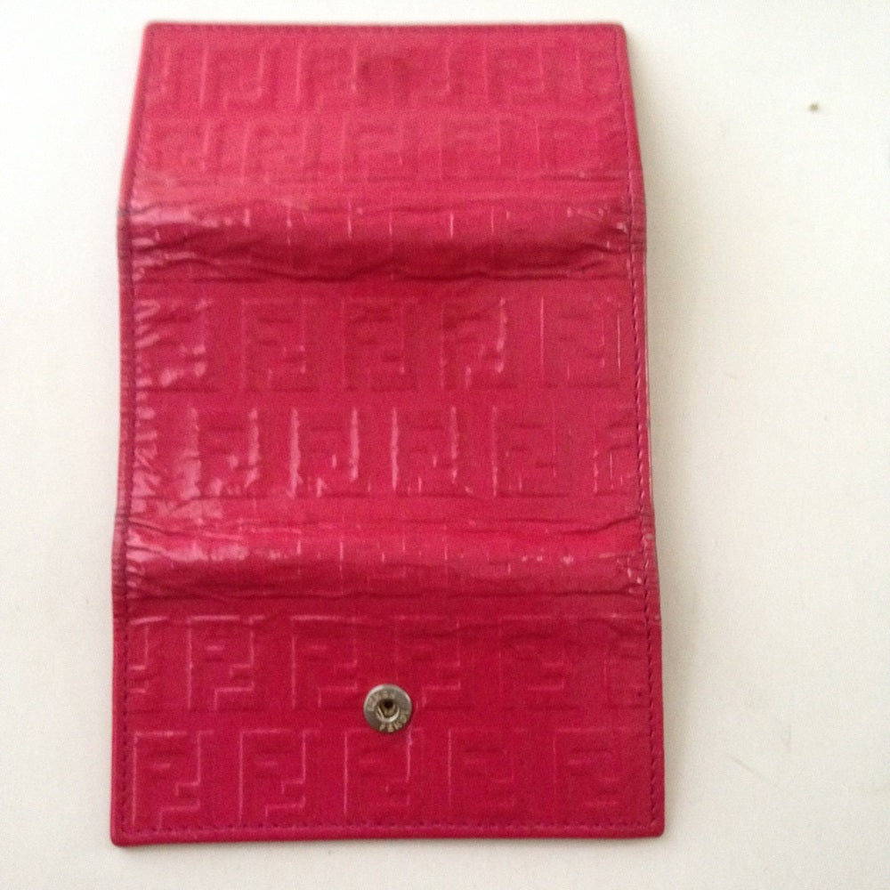 Fendi Red Vernis 6 Hooks Key Case