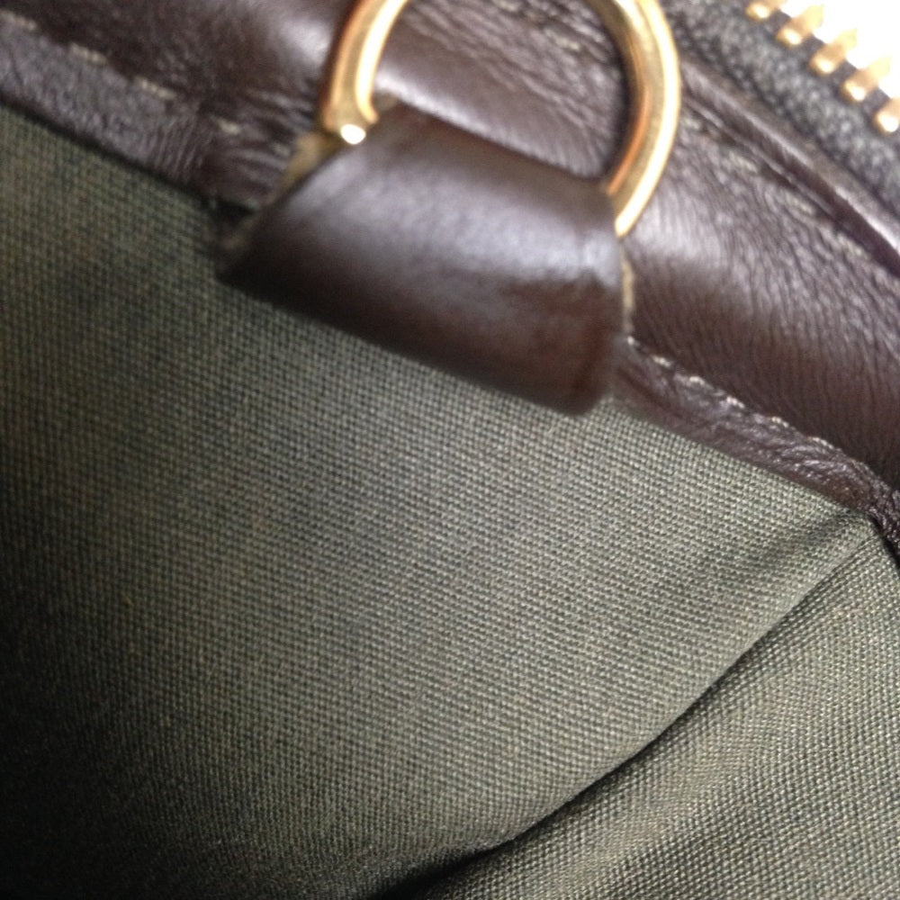 Louis Vuitton Mini Lin Green Josephine PM Handbag