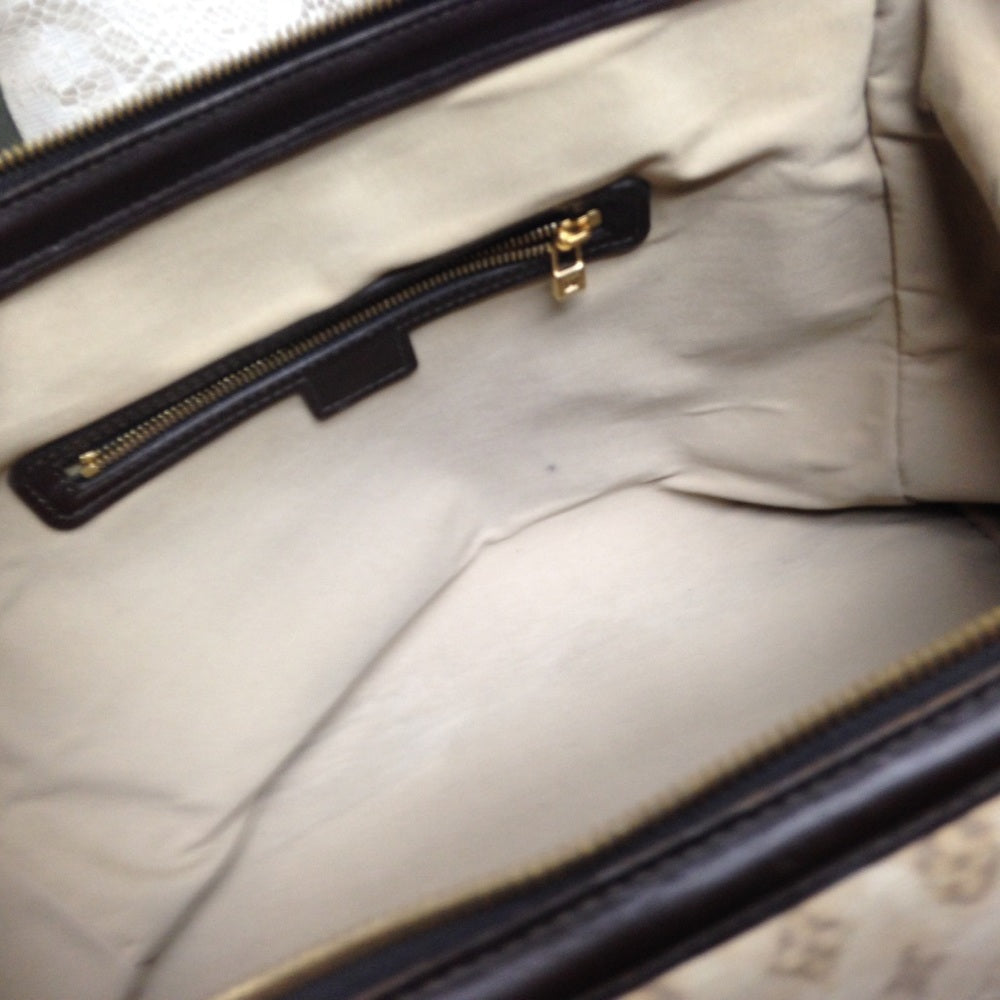 Louis Vuitton Mini Lin Beige Josephine GM Handbag