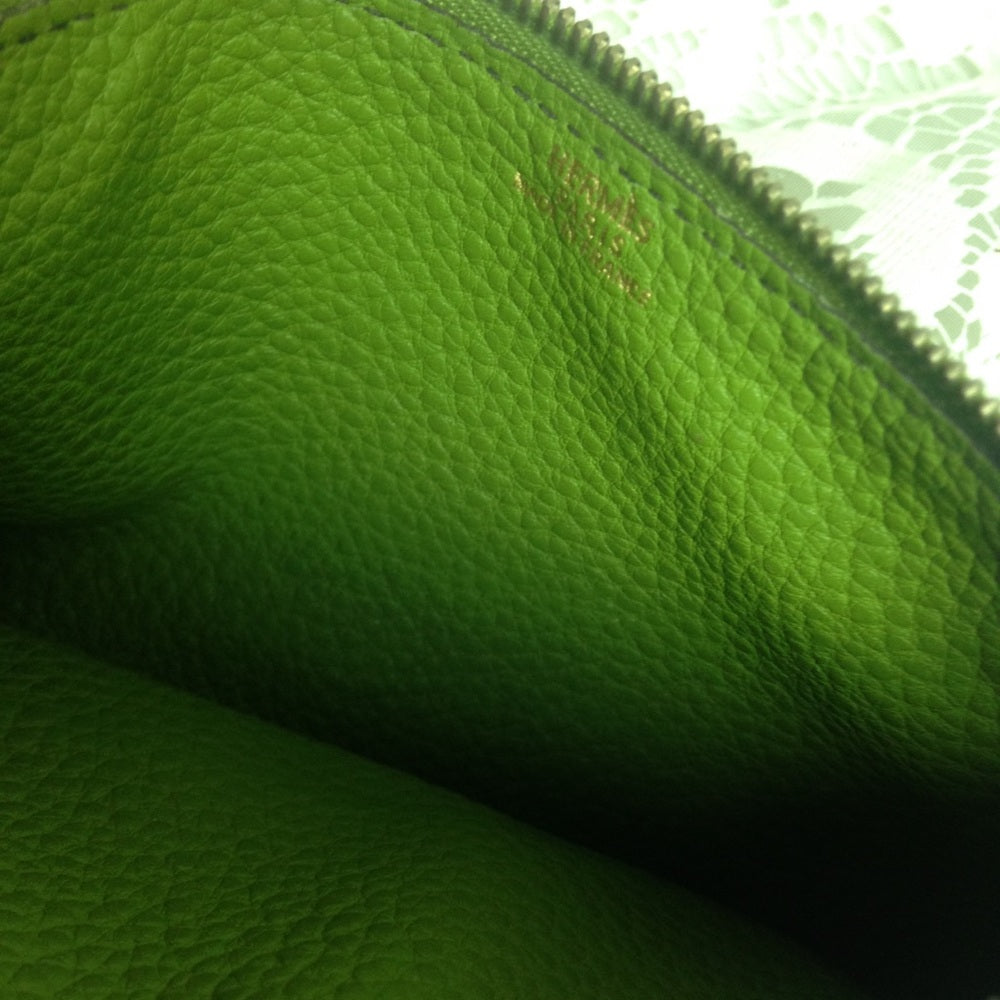 Hermes Logos GM Togo Leather Wallet and Coin Purse