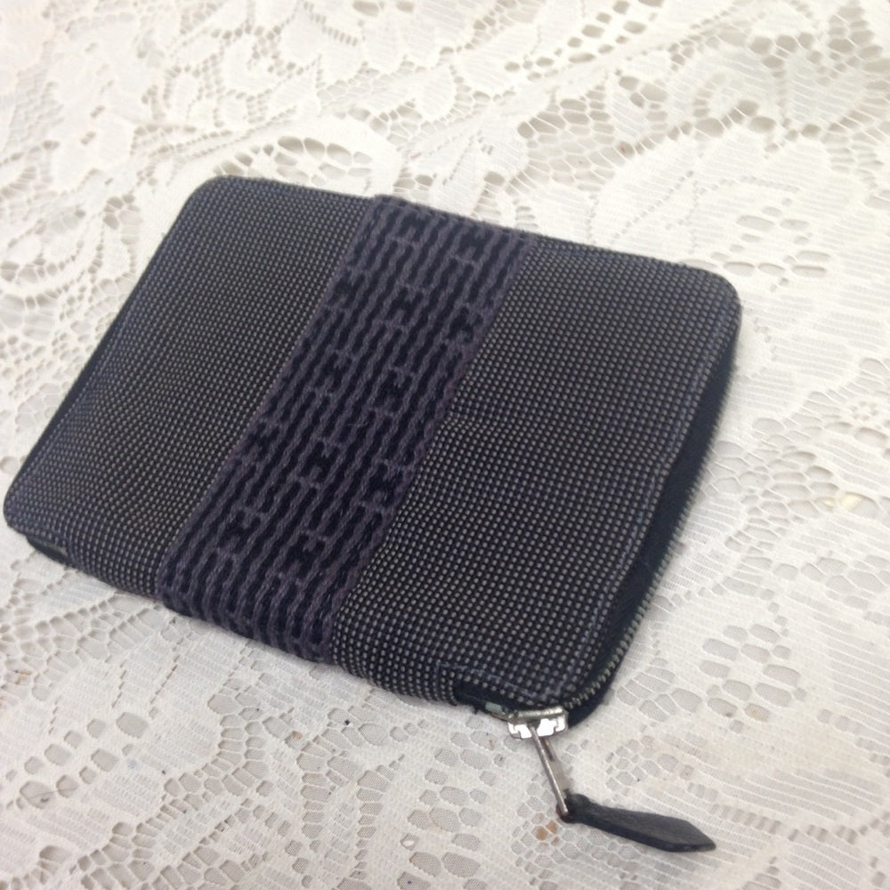 Hermes Her Line Gray Zip-Around Agenda Day Planner