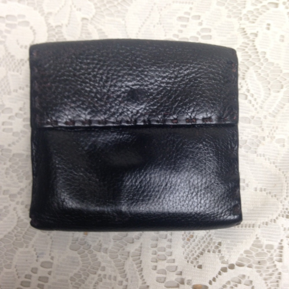 Fendi Selleria Black-Pink Compact Wallet