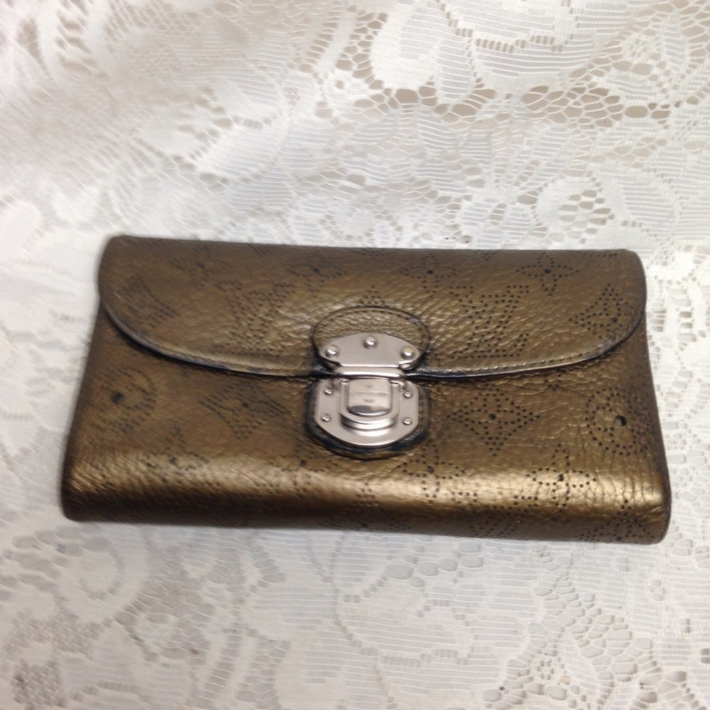 Louis Vuitton Gold Trifold Wallet