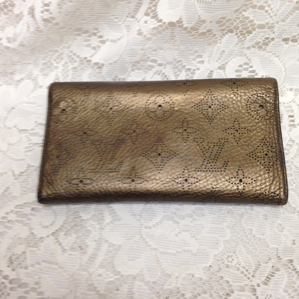 Louis Vuitton Gold Trifold Wallet