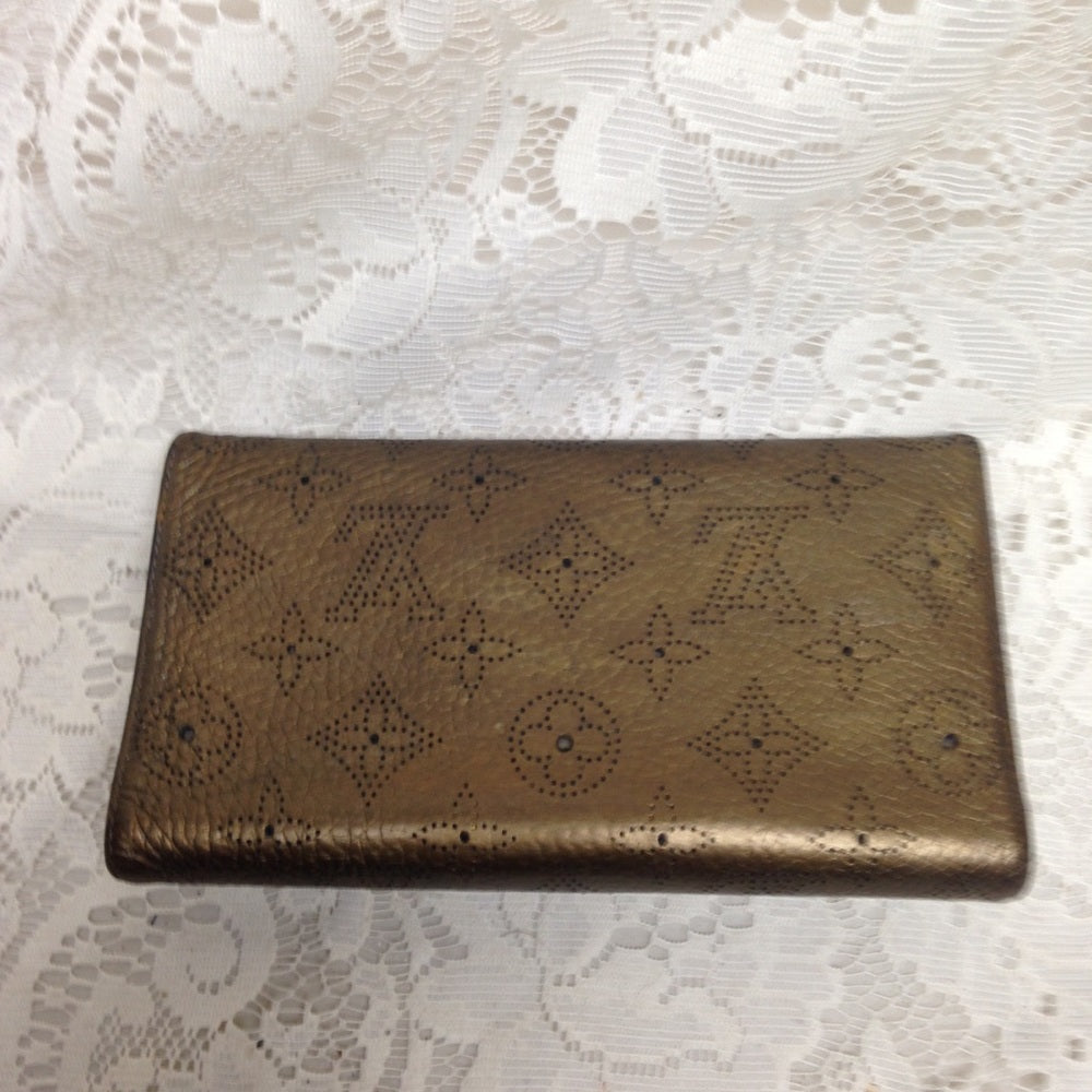 Louis Vuitton Gold Trifold Wallet