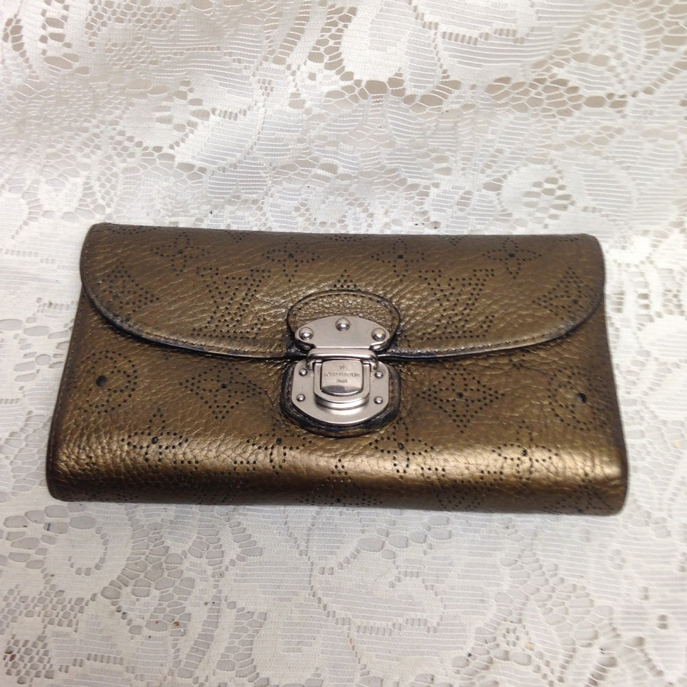 Louis Vuitton Gold Trifold Wallet