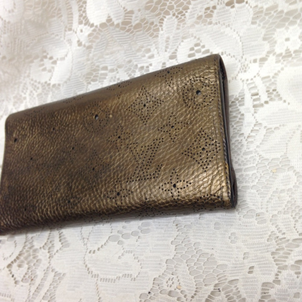 Louis Vuitton Gold Trifold Wallet