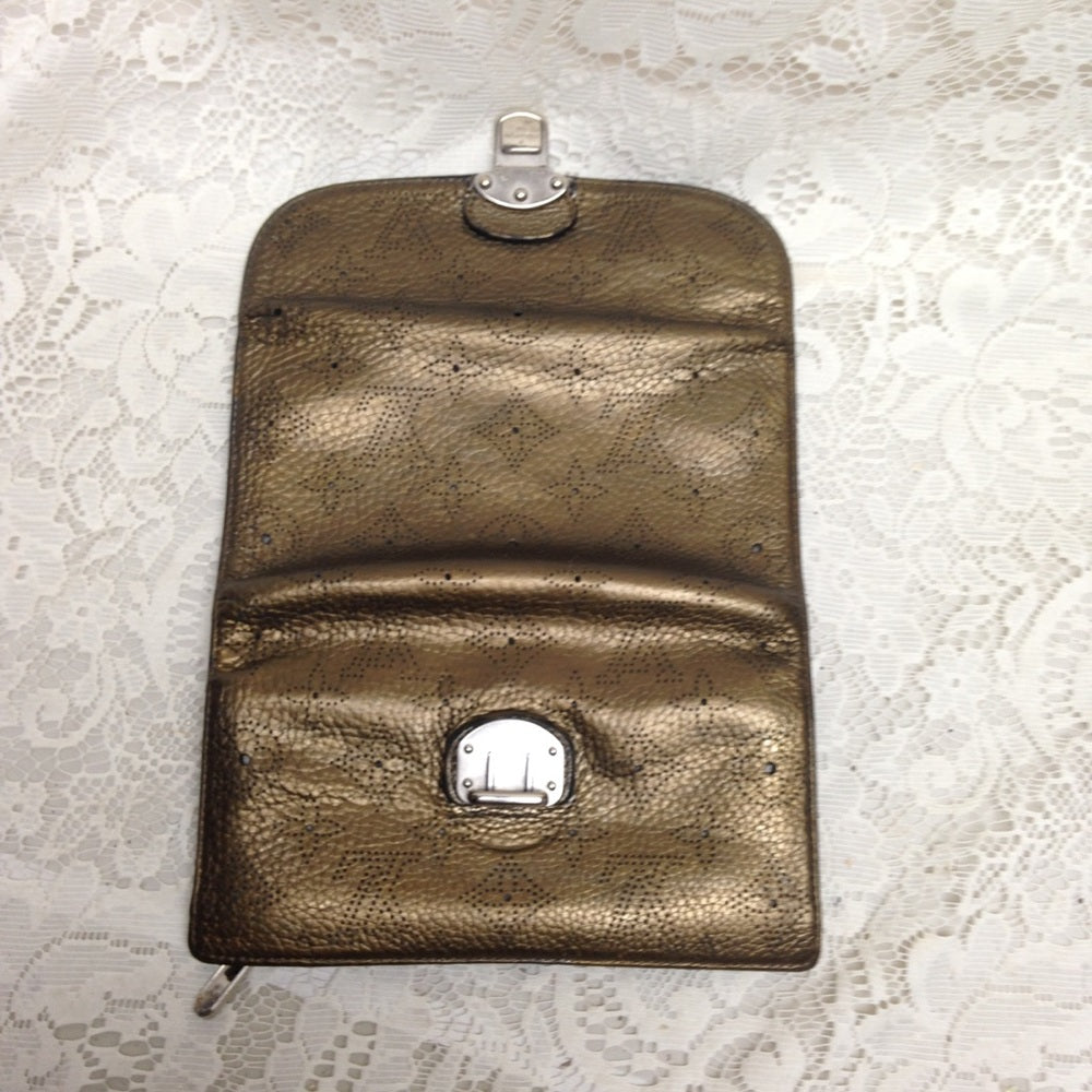 Louis Vuitton Gold Trifold Wallet