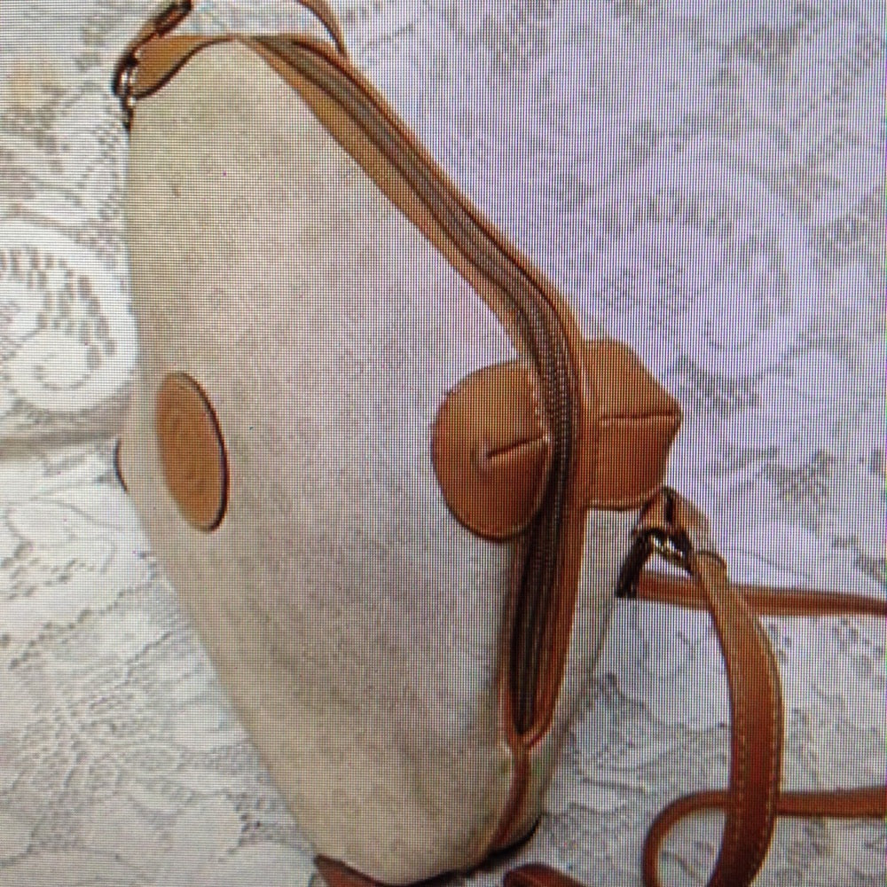 Vintage, Rare, Gucci, Brown Mono Crossbody