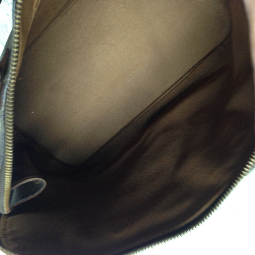 Louis Vuitton Alma Handbag w/ Dk Brown Leather Tri