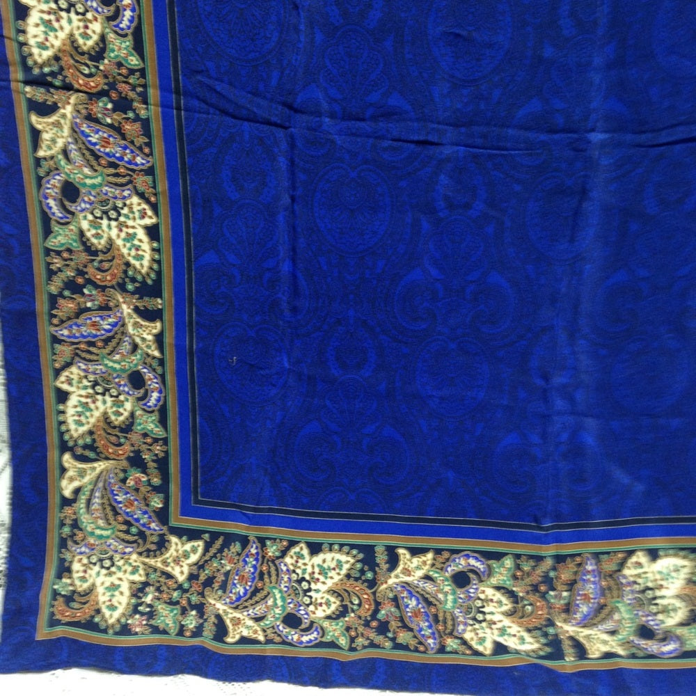 Yves Saint Laurent Multi-color Paisley Scarf 34sq