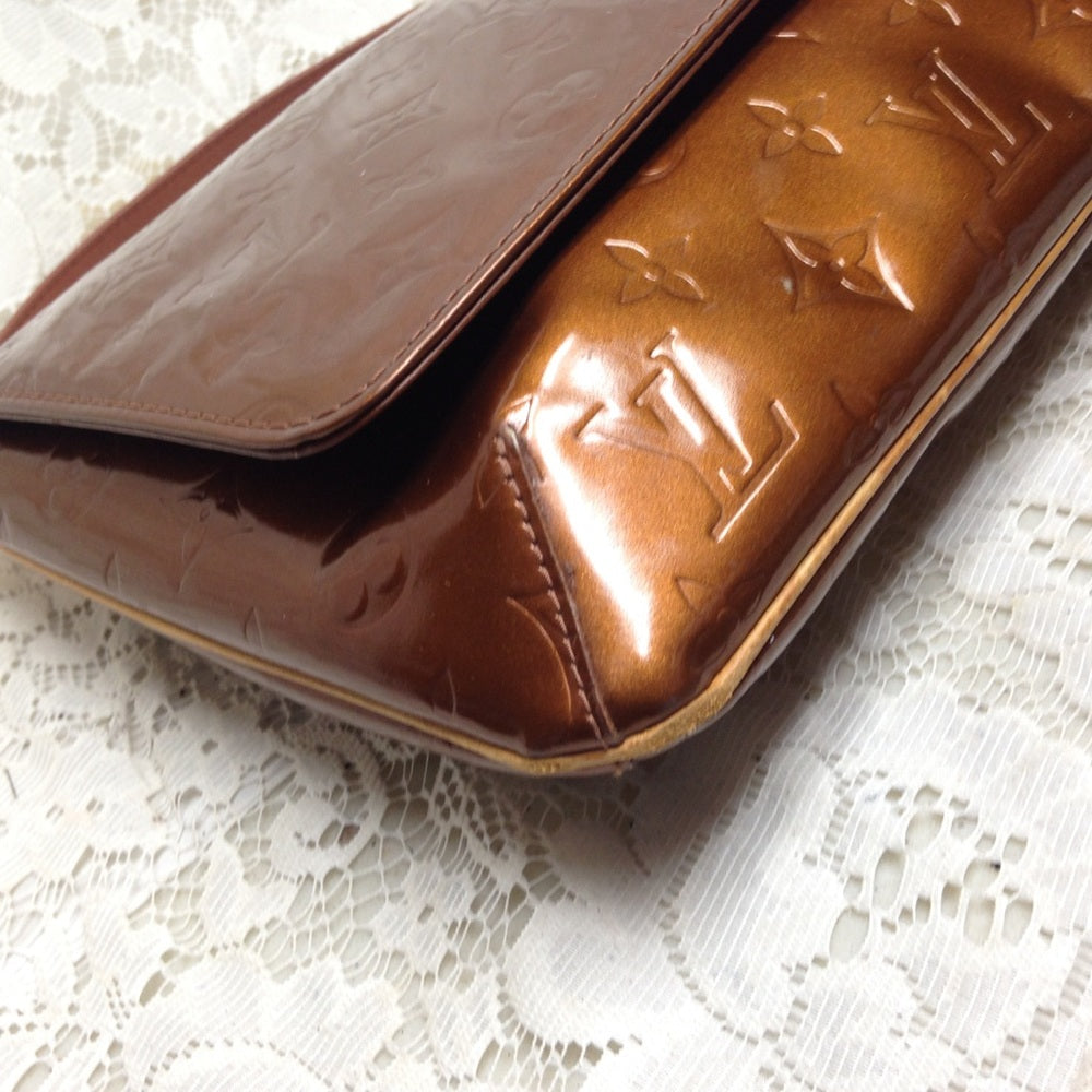 Louis Vuitton Bronze Vernis Shoulder-Crossbody