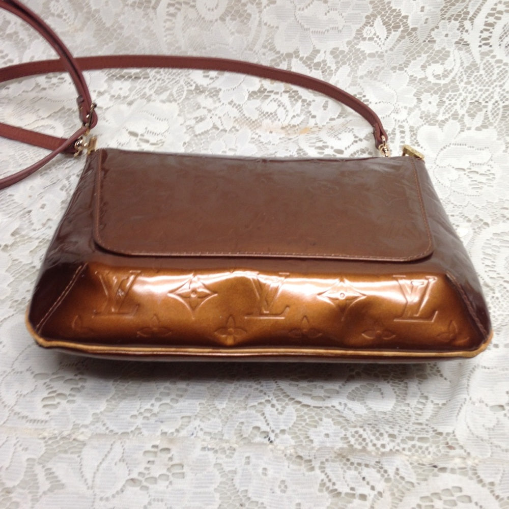 Louis Vuitton Bronze Vernis Shoulder-Crossbody
