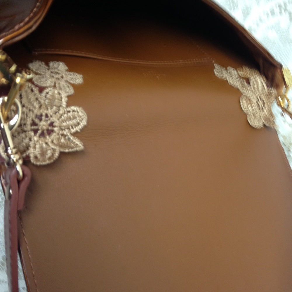 Louis Vuitton Bronze Vernis Shoulder-Crossbody