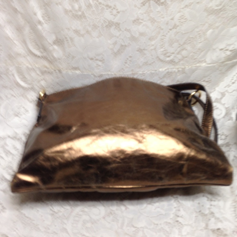 Marc by Marc Jacobs Copper Leather Shoulder-Handba