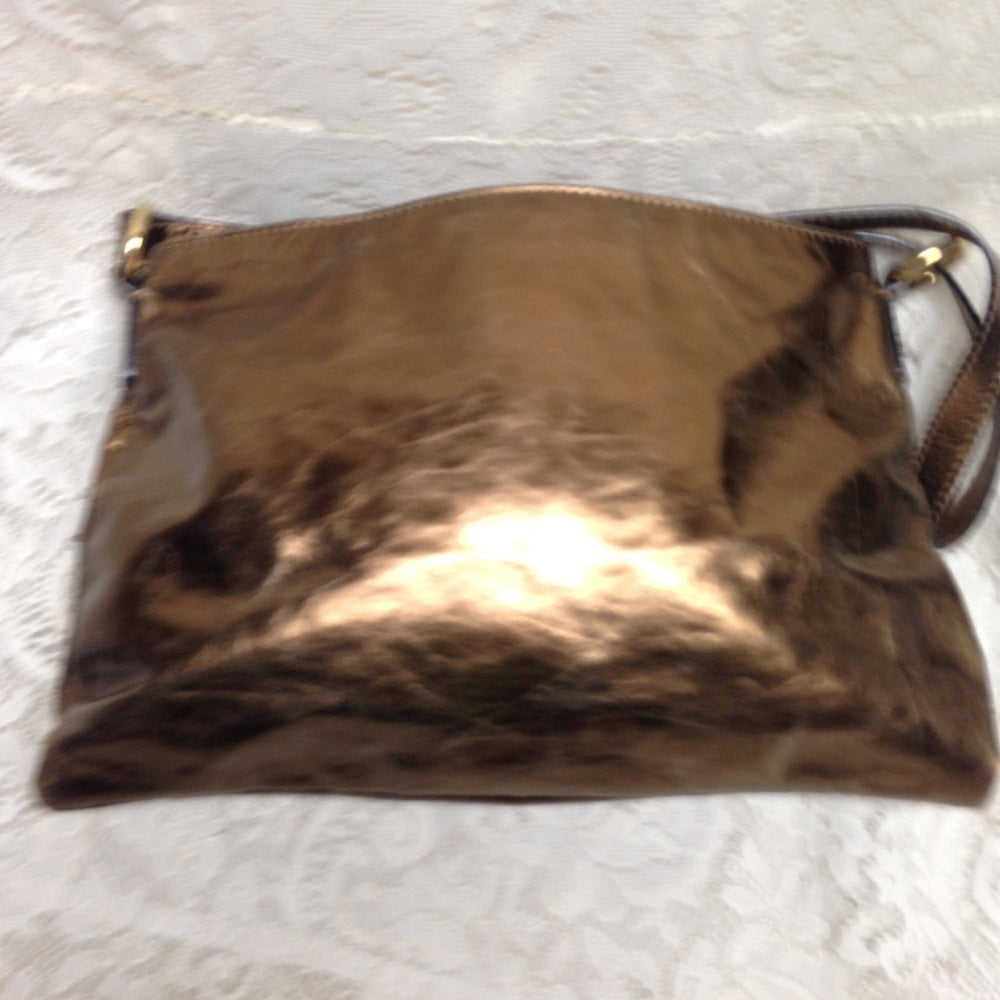 Marc by Marc Jacobs Copper Leather Shoulder-Handba