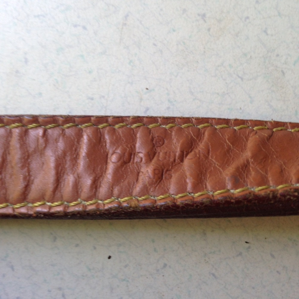 Louis Vuitton Brown Epi Leather GM Noe Draw String