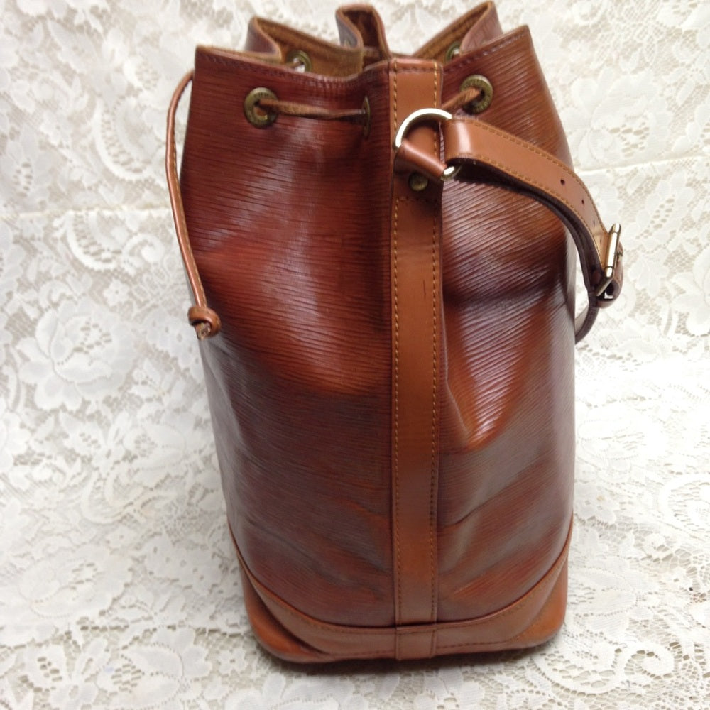 Louis Vuitton Brown Epi Leather GM Noe Draw String