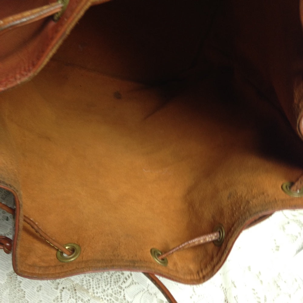 Louis Vuitton Brown Epi Leather GM Noe Draw String