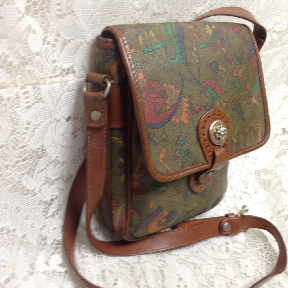 Vintage Golfana Italy Crossbody 8in x 6.5in x 2in