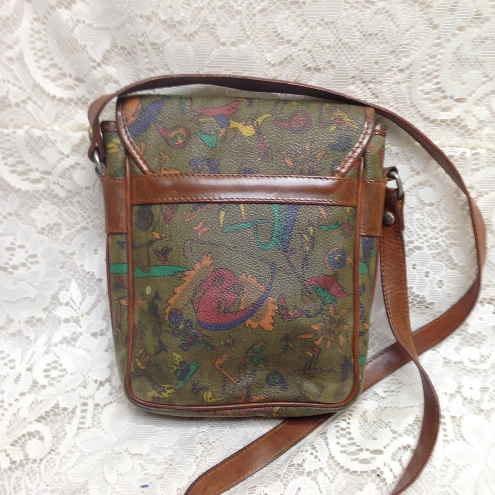 Vintage Golfana Italy Crossbody 8in x 6.5in x 2in