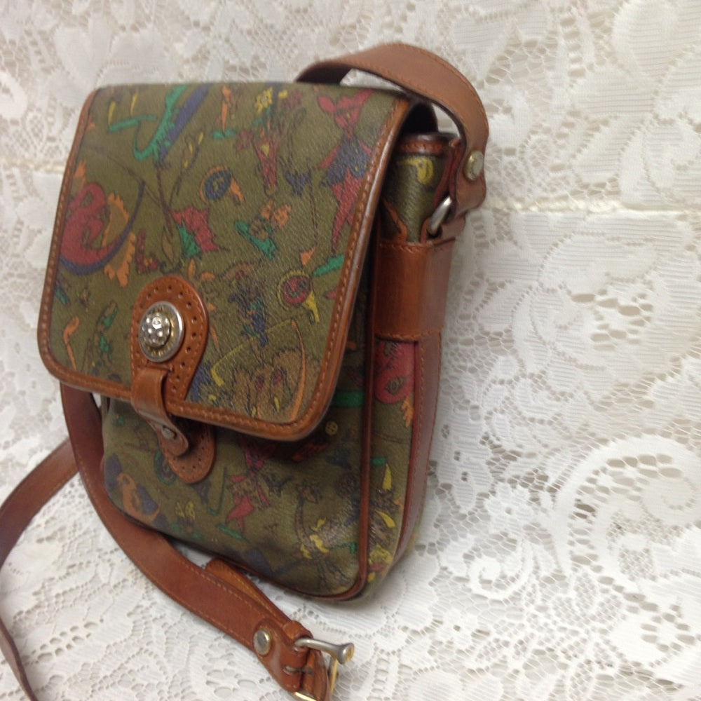Vintage Golfana Italy Crossbody 8in x 6.5in x 2in