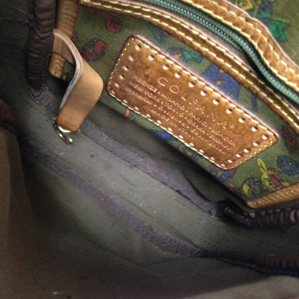 Vintage Golfana Italy Crossbody 8in x 6.5in x 2in