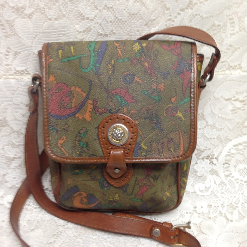 Vintage Golfana Italy Crossbody 8in x 6.5in x 2in