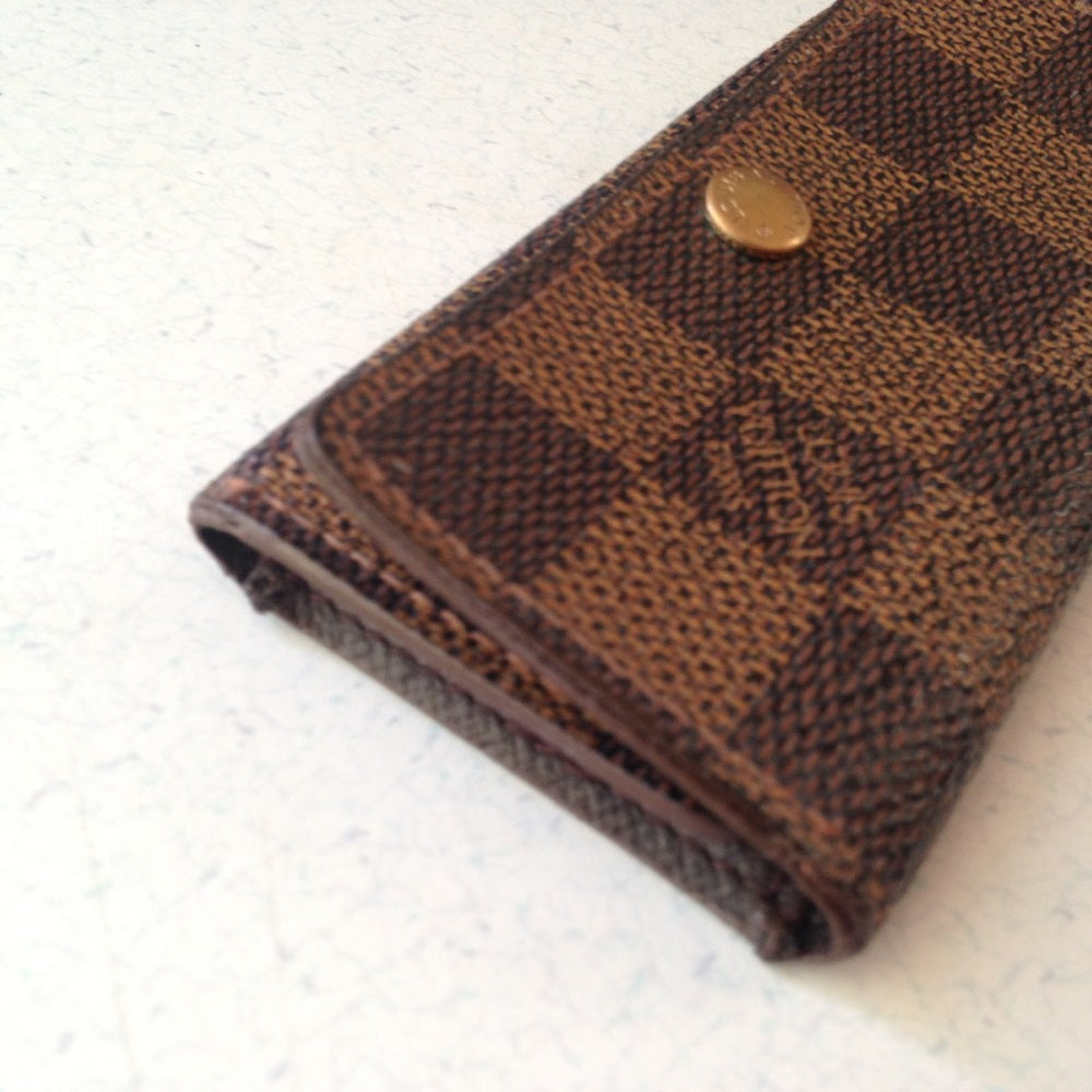 Authentic, Louis Vuitton, Damier Ebene 4-Hooks Key